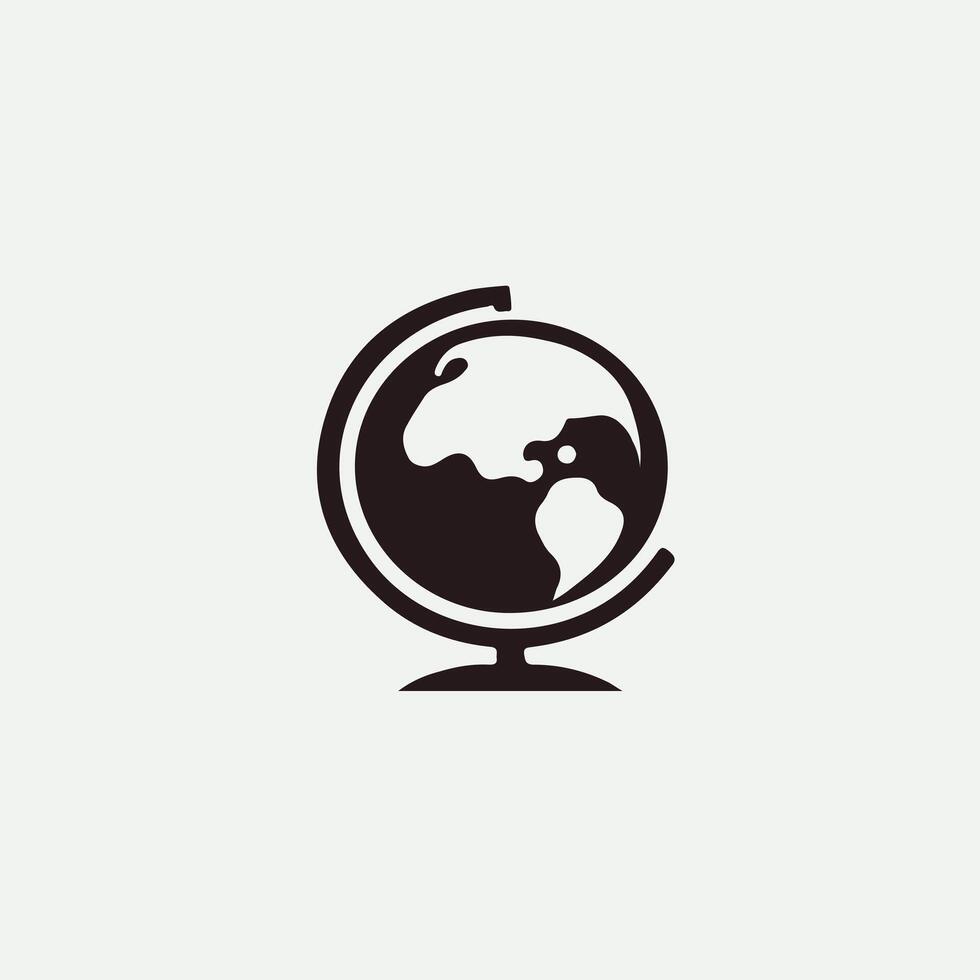 Orbital Pulse Globe design vector
