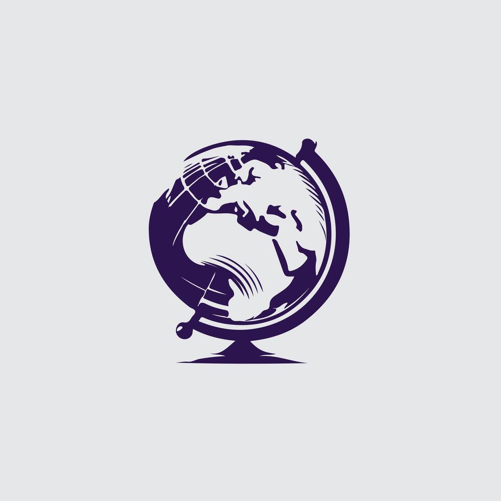 World Net Globe design vector