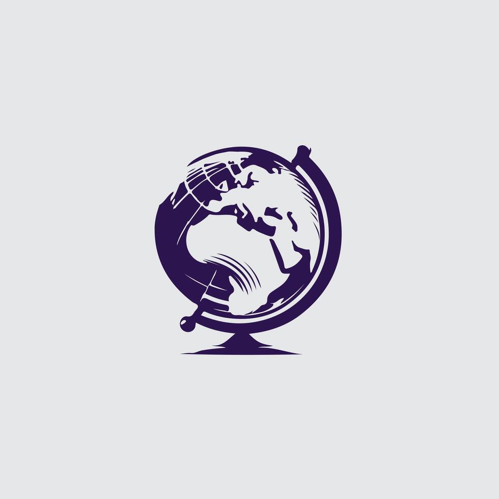 Sphere Journey Globe design vector