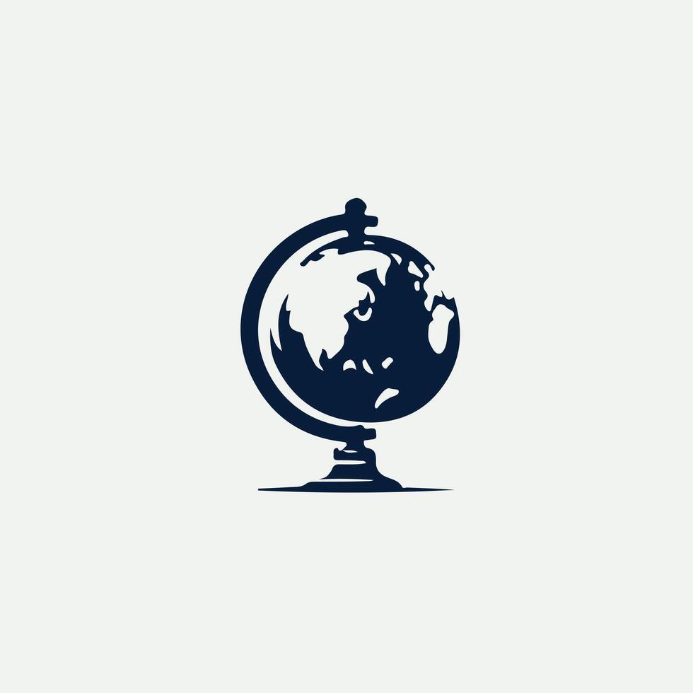 Sphere Wave Globe design vector