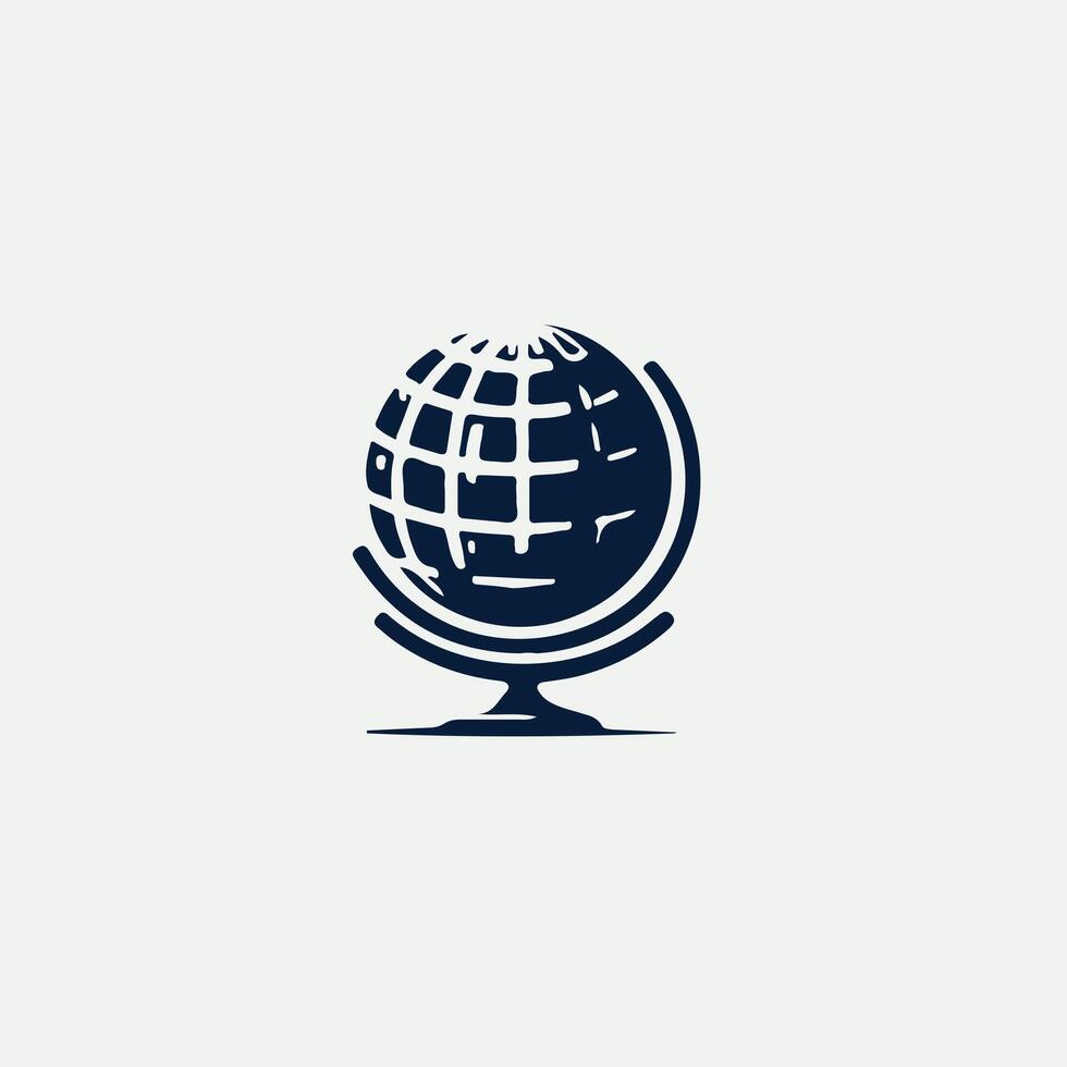 Earth Focus Globe design vector