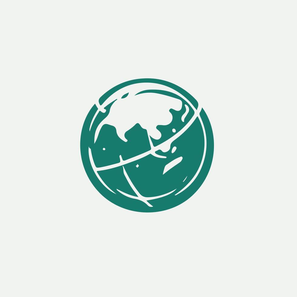 Orbit Flex Globe design vector