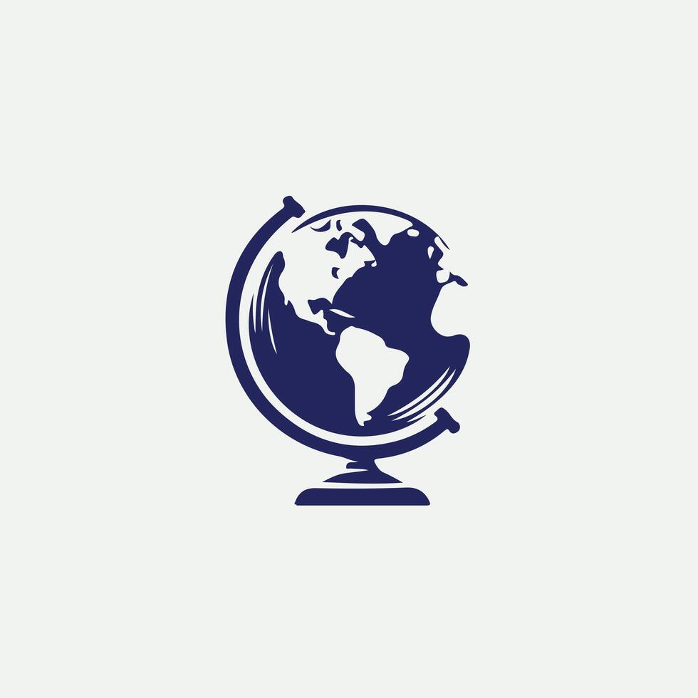 Earth Spark Globe design vector