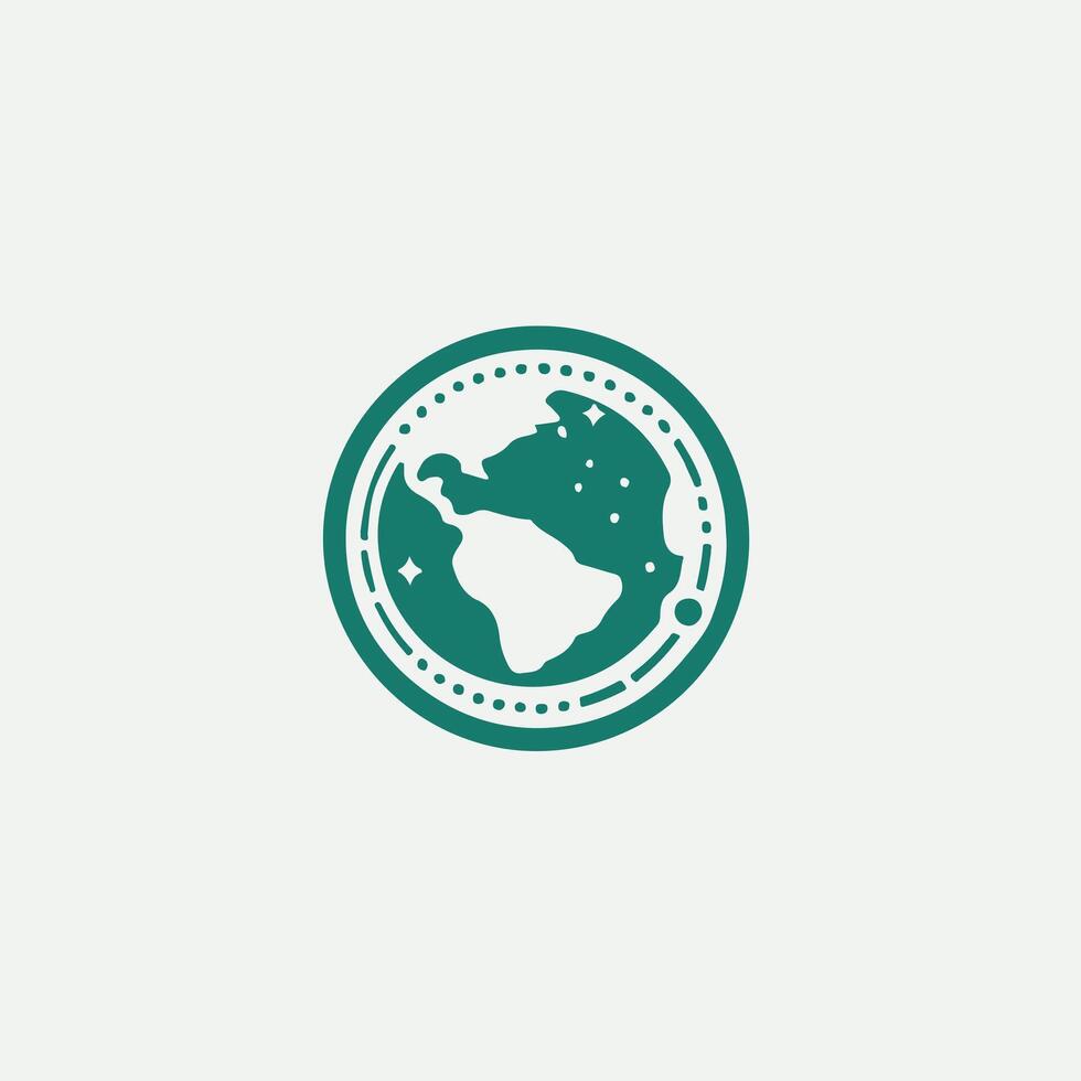 Globe Edge Globe design vector