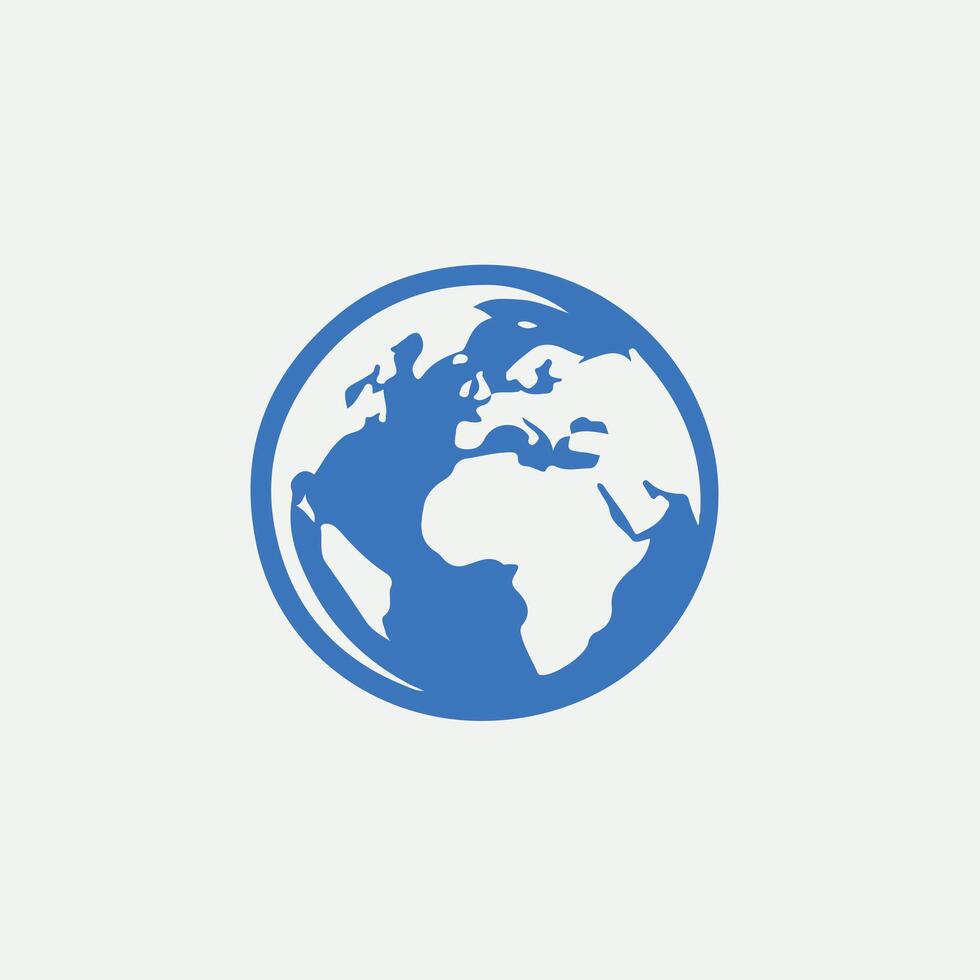 World Orbit Globe design vector