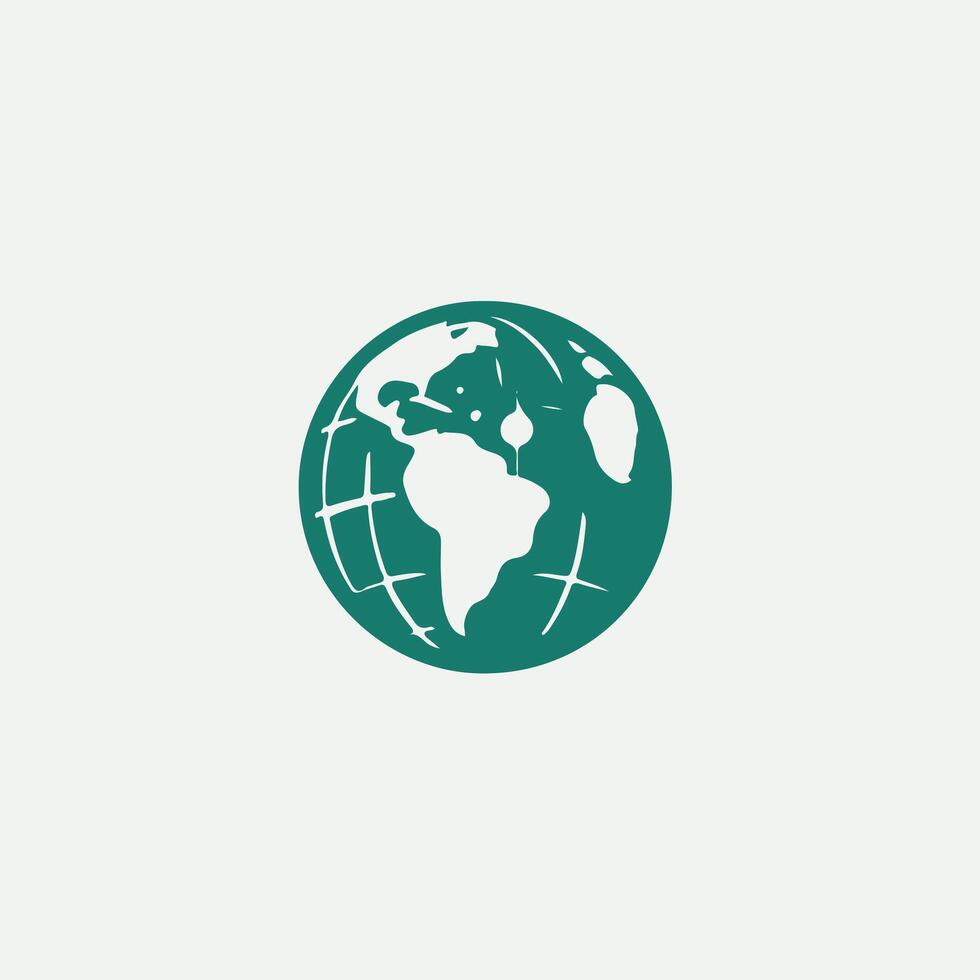 Global Rise Globe design vector