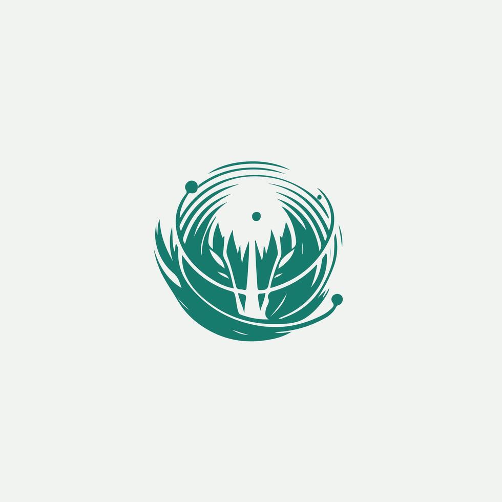 Global Track Globe design vector
