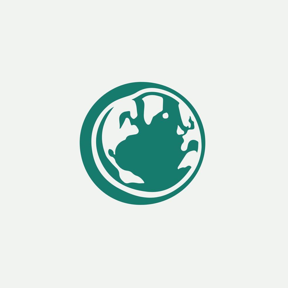 Globa Rise Globe design vector