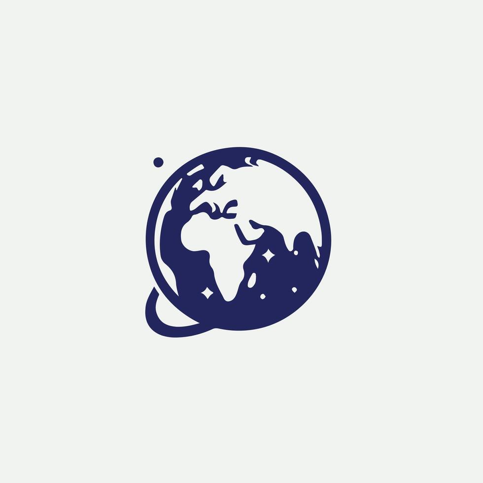 Globe Vision Globe design vector