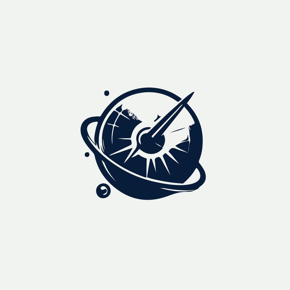 Globe Way Globe design vector