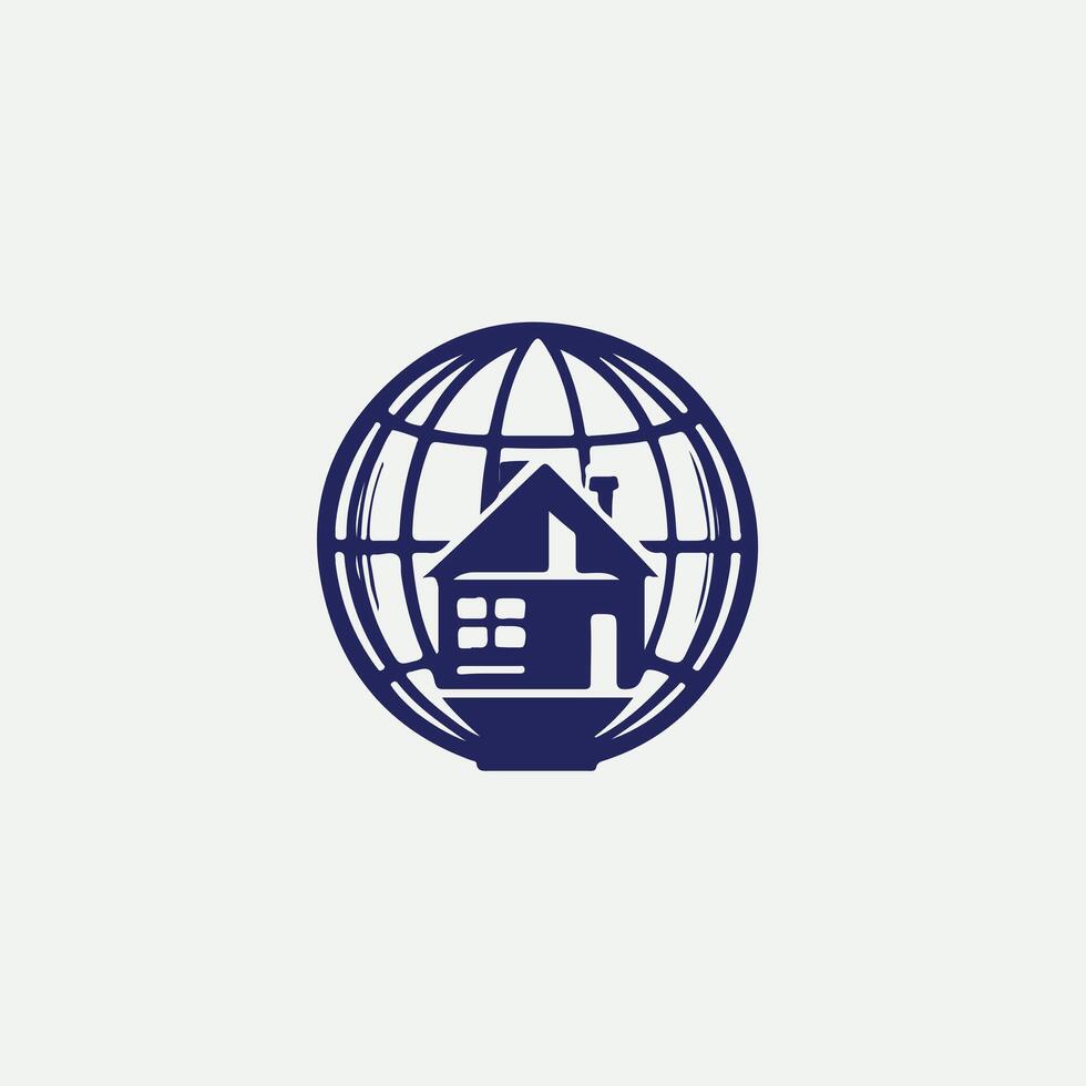 Global Flow Globe design vector