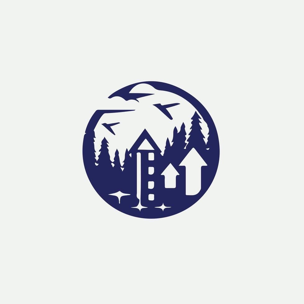 Globe X plorer Globe design vector