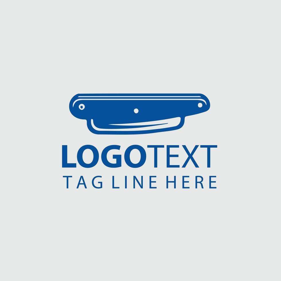Steel Legacy Straight Razors Design vector