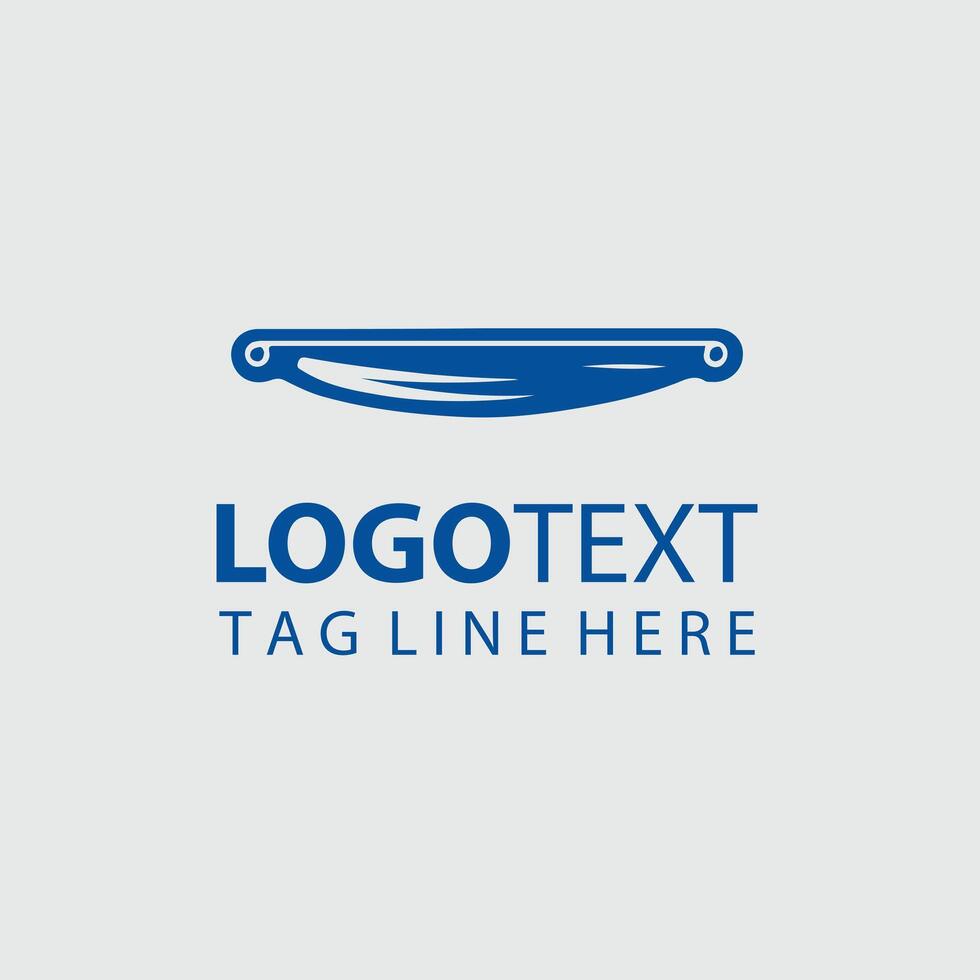 The Steel Edge Straight Razors Design vector