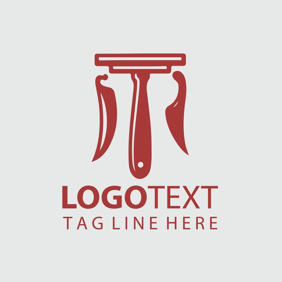Sharpened Legacy Straight Razors Design vector