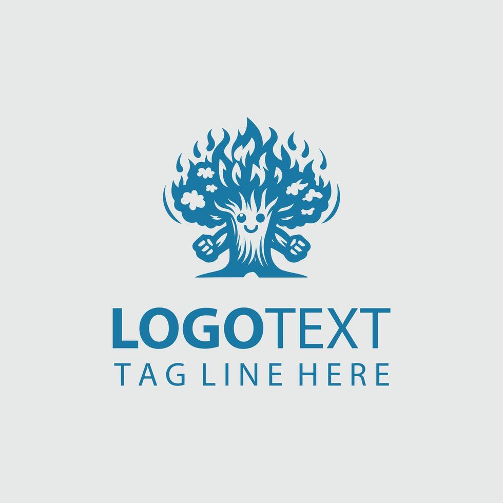 Sprucetrail Mascot tree design vector