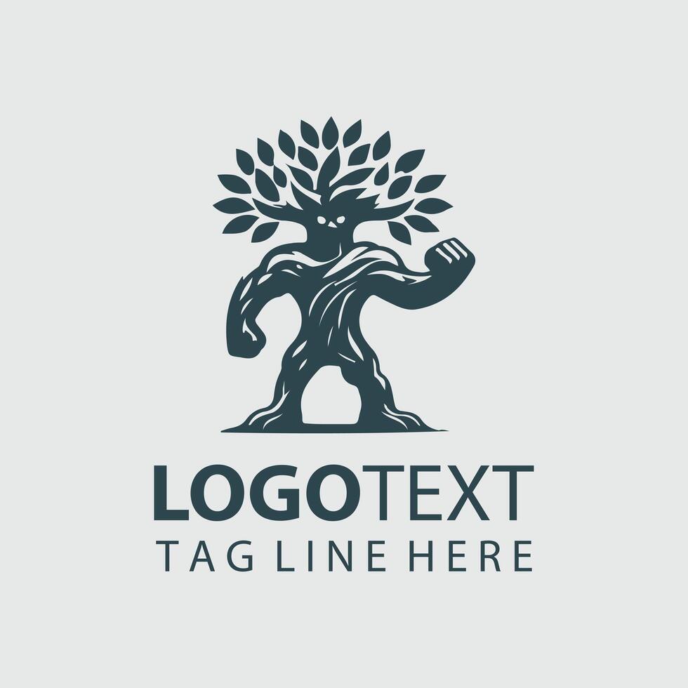 Redwoodspire Mascot tree design vector