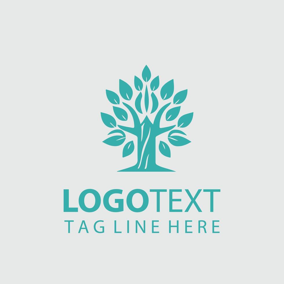 Timberbloom Mascot tree design vector