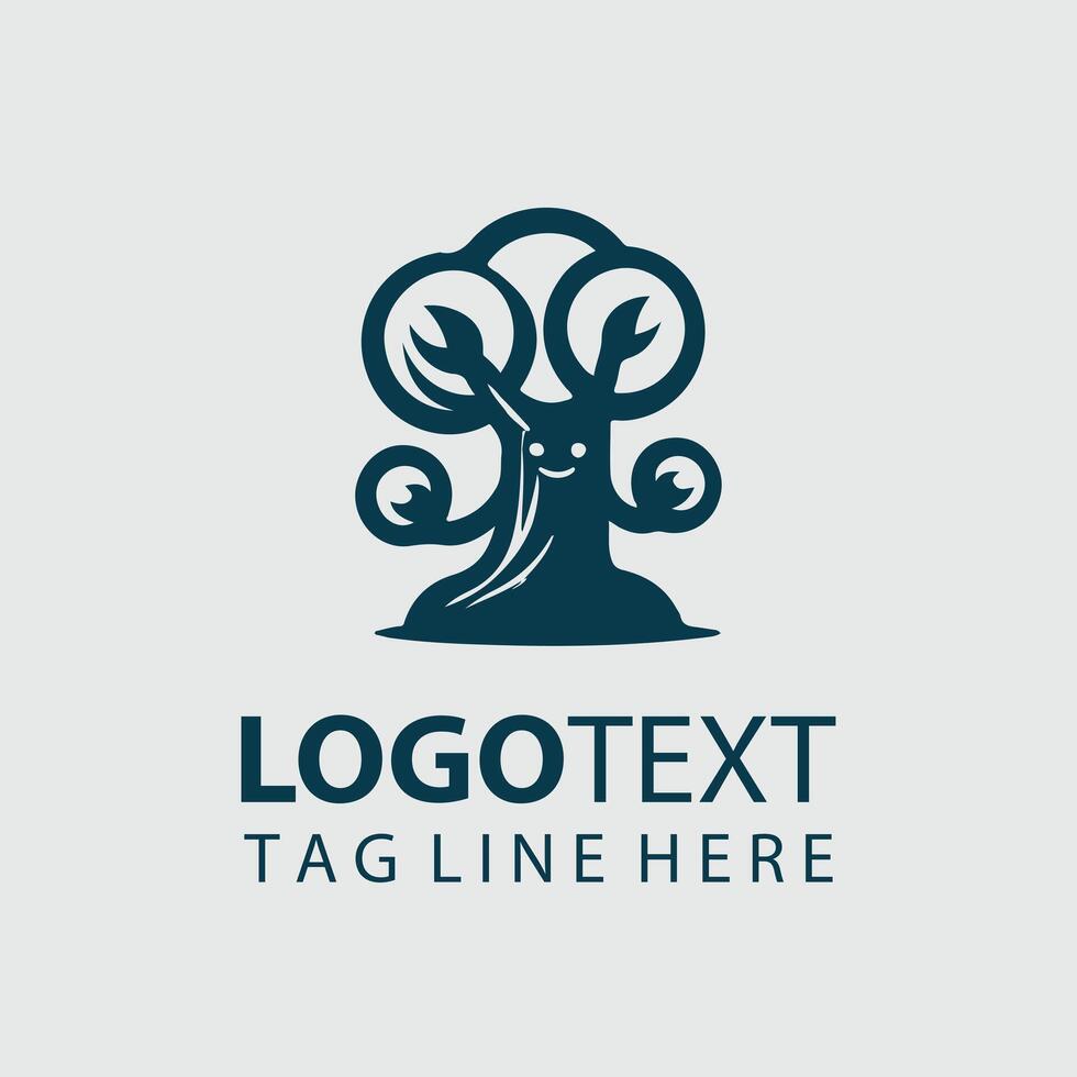Pine Pioneer Mascot tree design vector