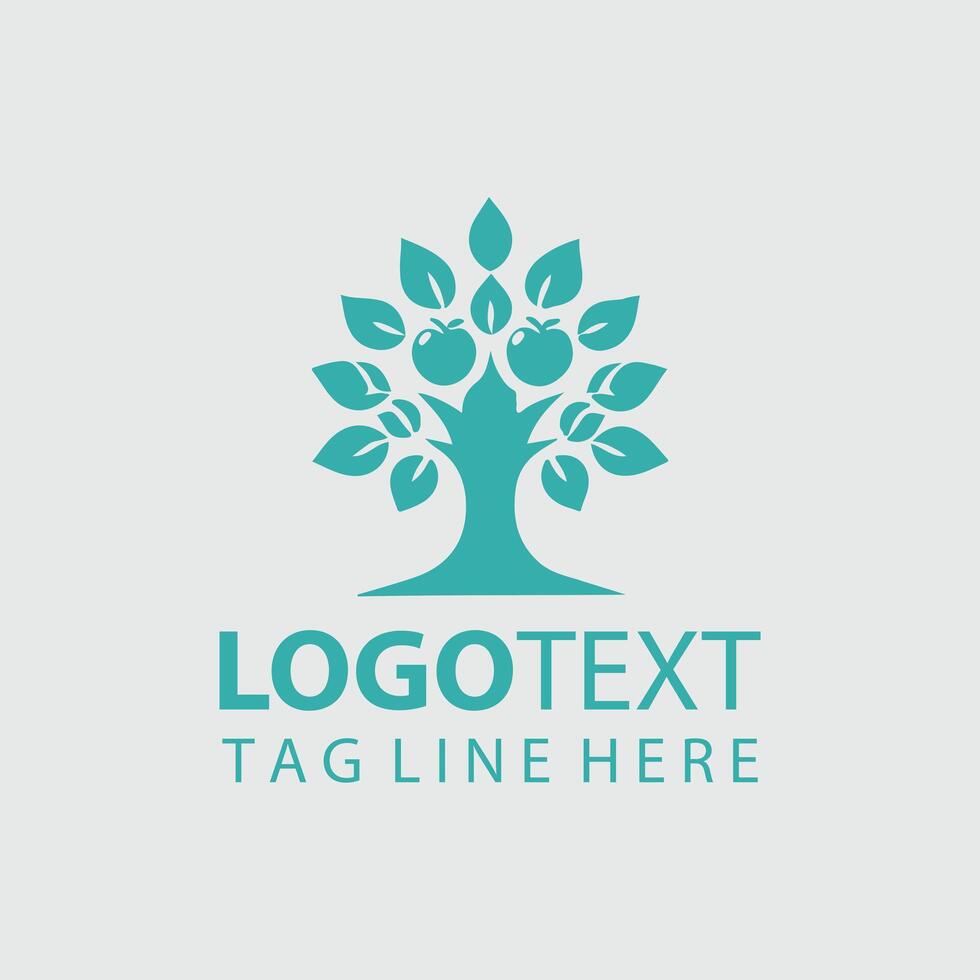 Forest Friend Mascot tree design vector