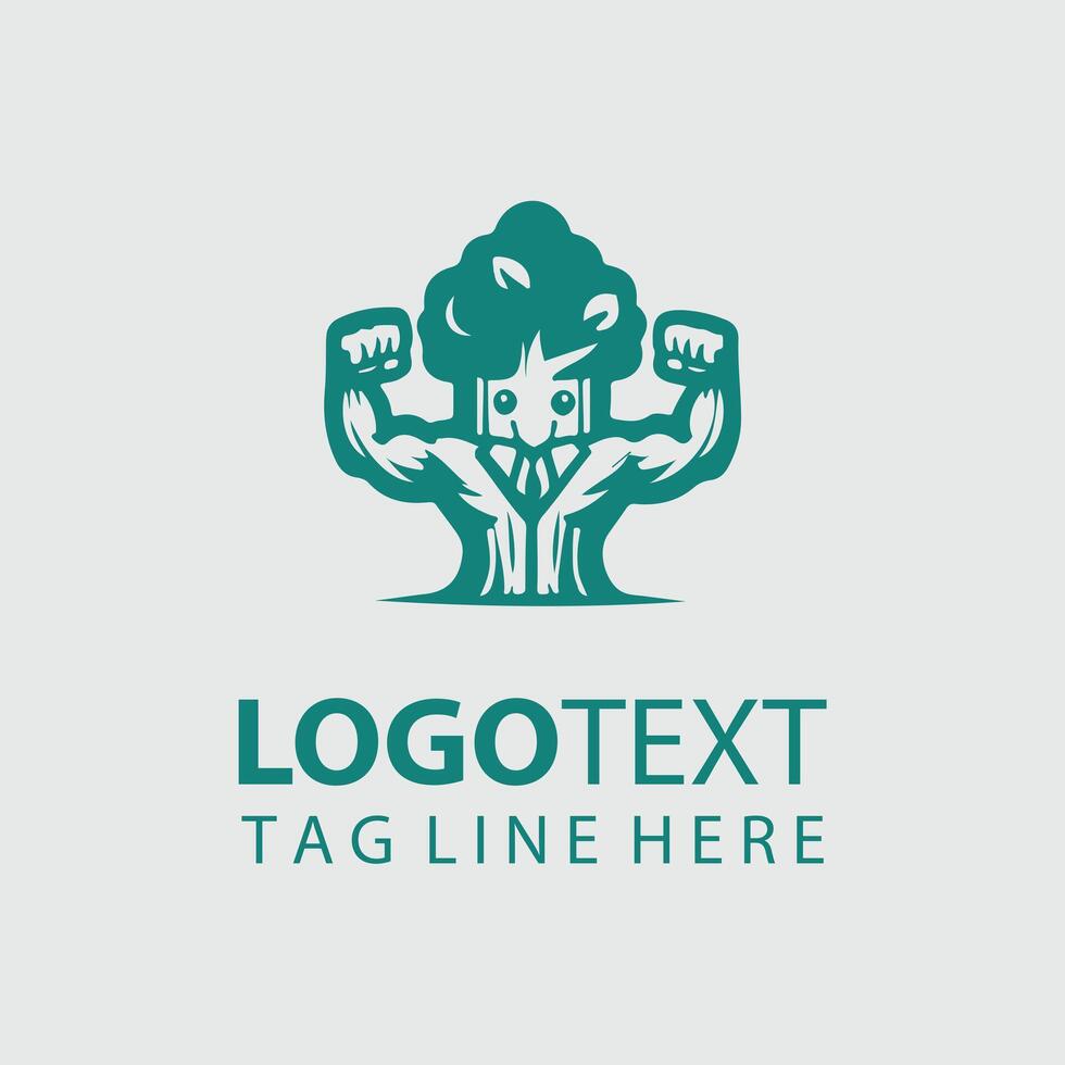 Pine Pathfinder Mascot tree design vector
