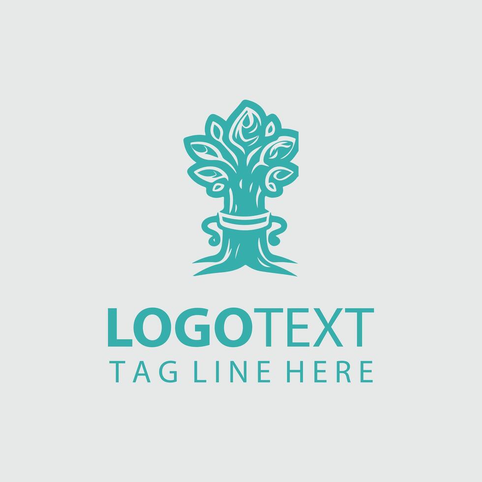 Earth Enforcer Mascot tree design vector