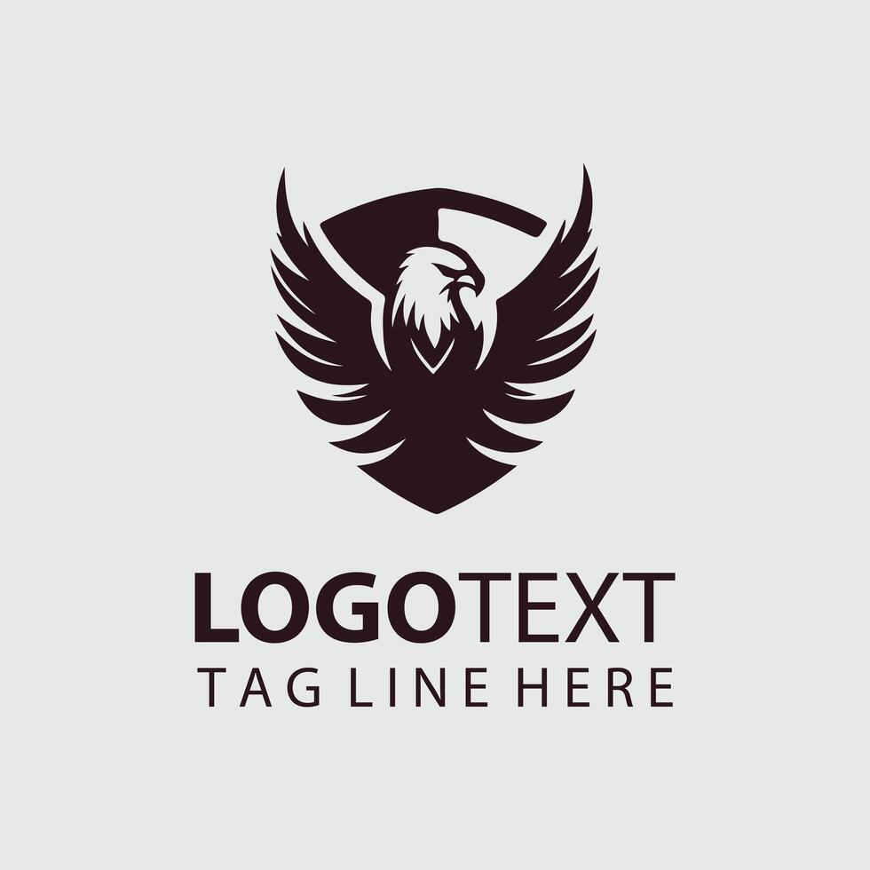 Sovereign Eagle Shield Logo vector