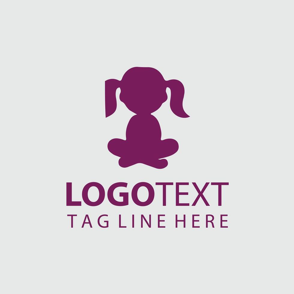 Silhouette Beam Child silhouette Design vector