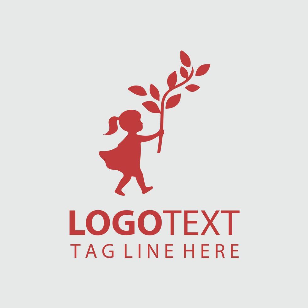 Bright Outline Child silhouette Design vector