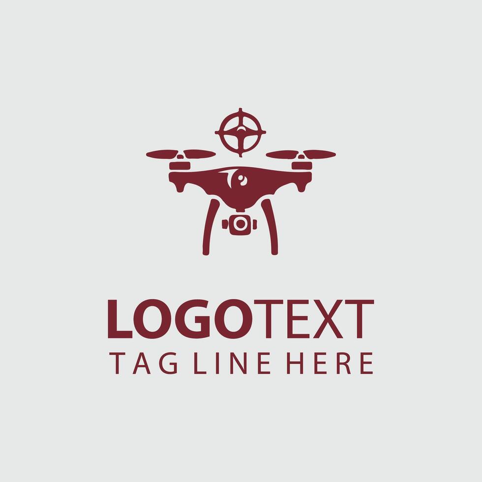 Elevation Pro drone logo vector