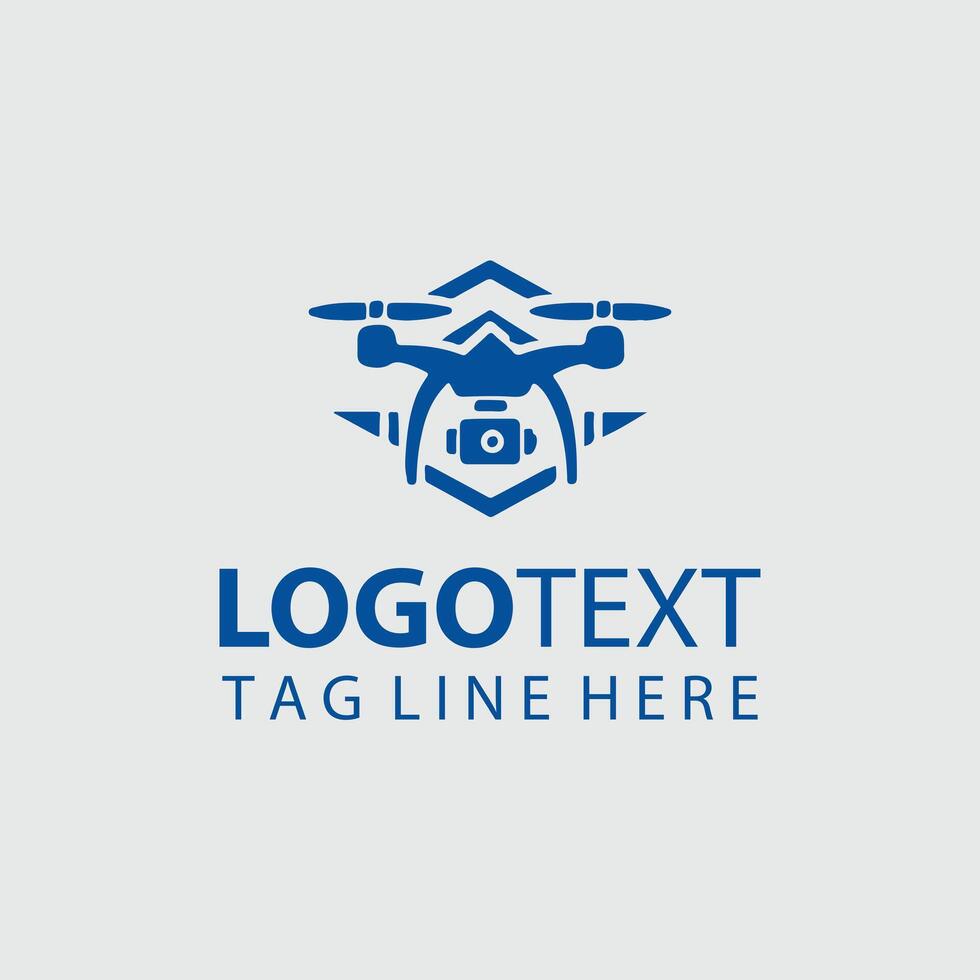 Sky Quest drone logo vector