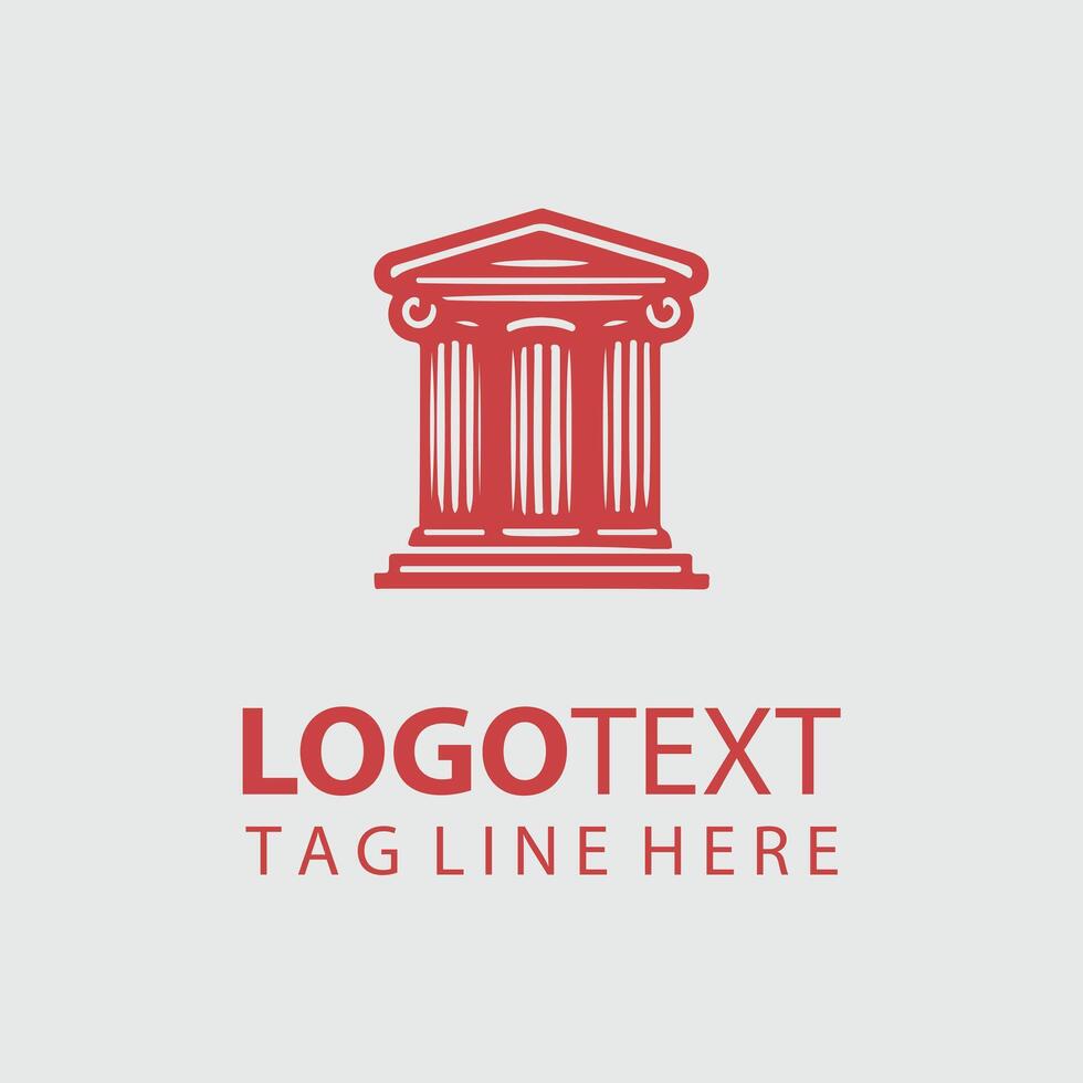 Classical Virtue Logo Design vector