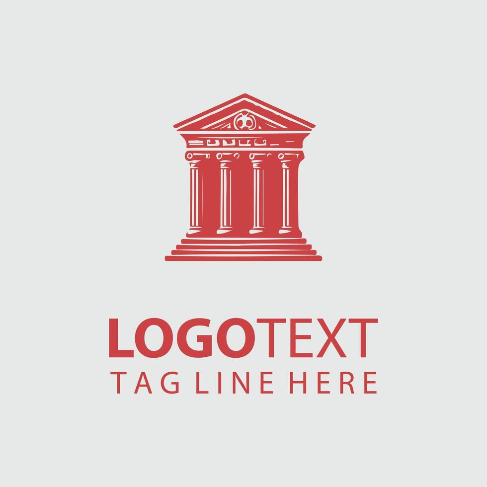 The Regal Classical Column Design vector