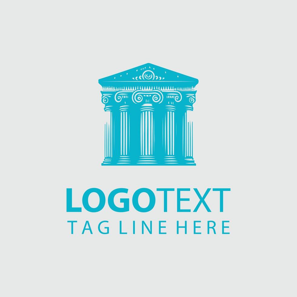 The Imperial Classical Column Logo vector
