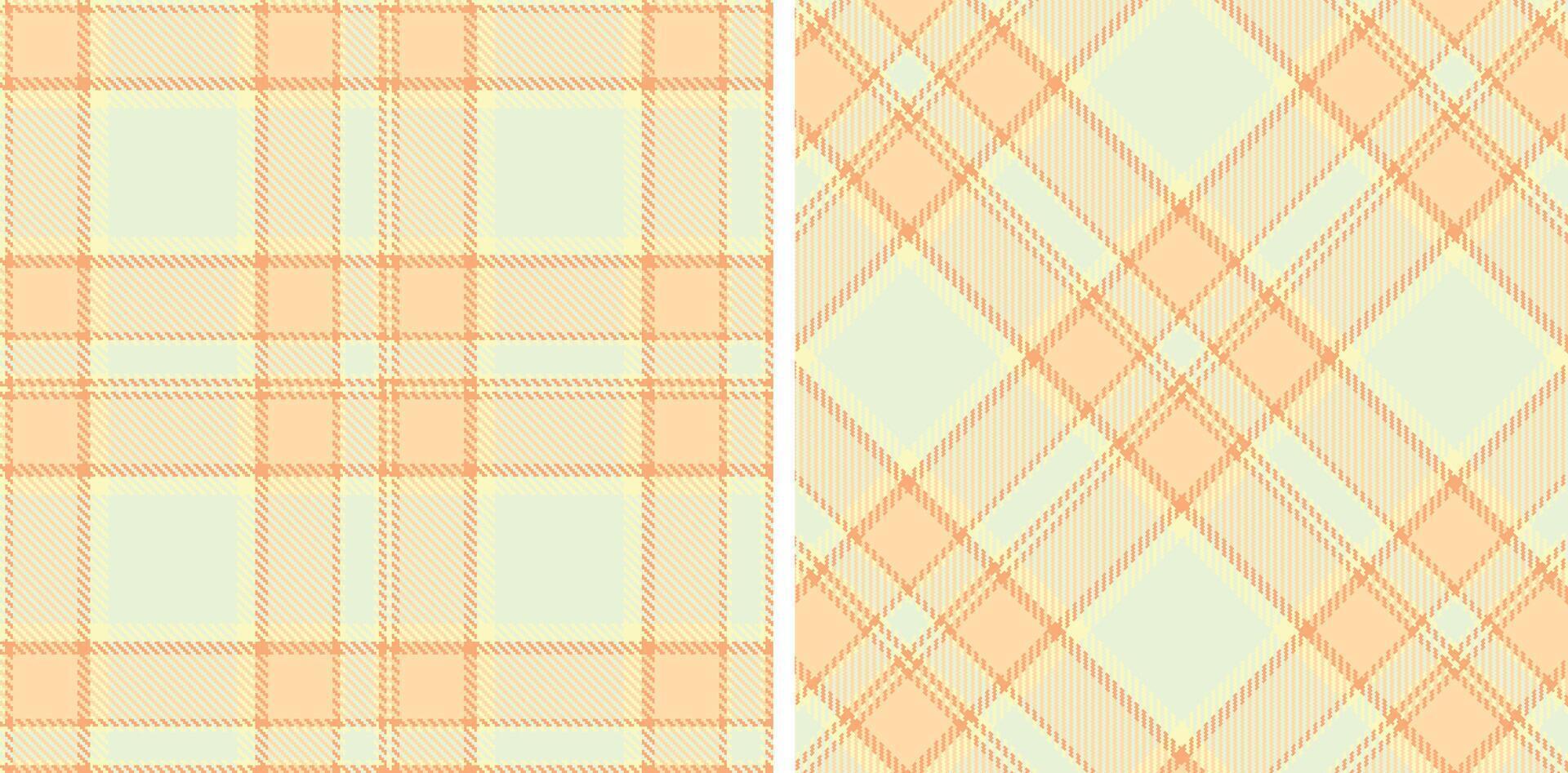 Pastel Metallic Egg Shell Seamless Tartan Fabric Design vector