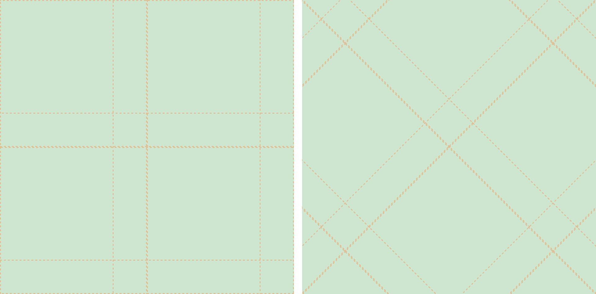 Cool Very Light Brown and Pale Light Grey Seamless Tartan Fabric Design vector