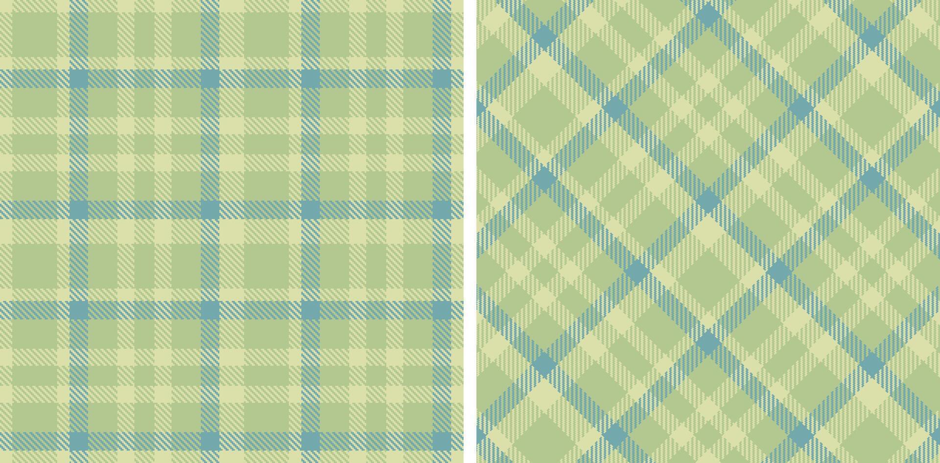 Pastel Seamless Tartan in Pale Beige tones Fabric Design Variant 762 vector