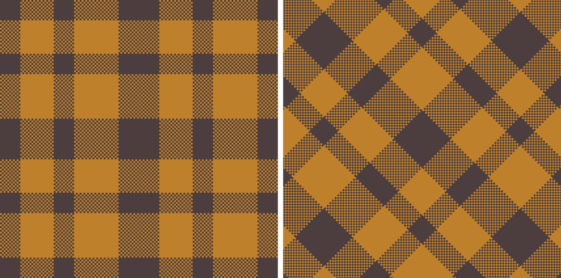 Modern Dark Dark Grey Seamless Madras Plaid Textile Design vector