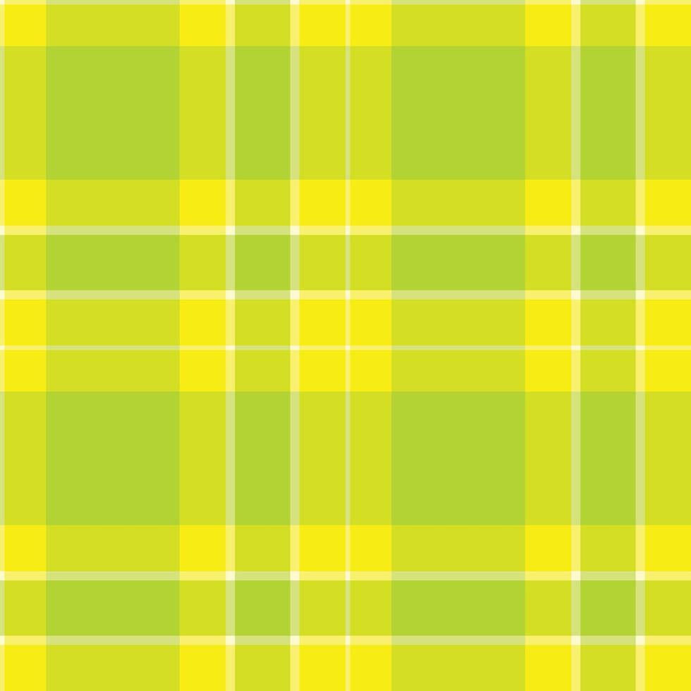 Spring Seamless Checks featuring Dark Pale and Pastel Yellow Background vector