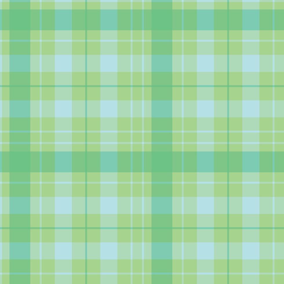 Spring Seamless Checks featuring Neon Mint Green and Light Pale Sky Blue Background vector
