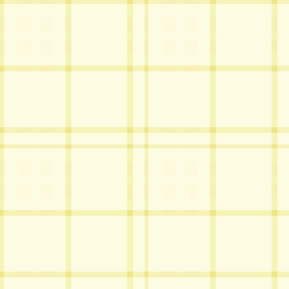 Spring Pastel Off White and Deep Dark Cream Seamless Checks Background vector