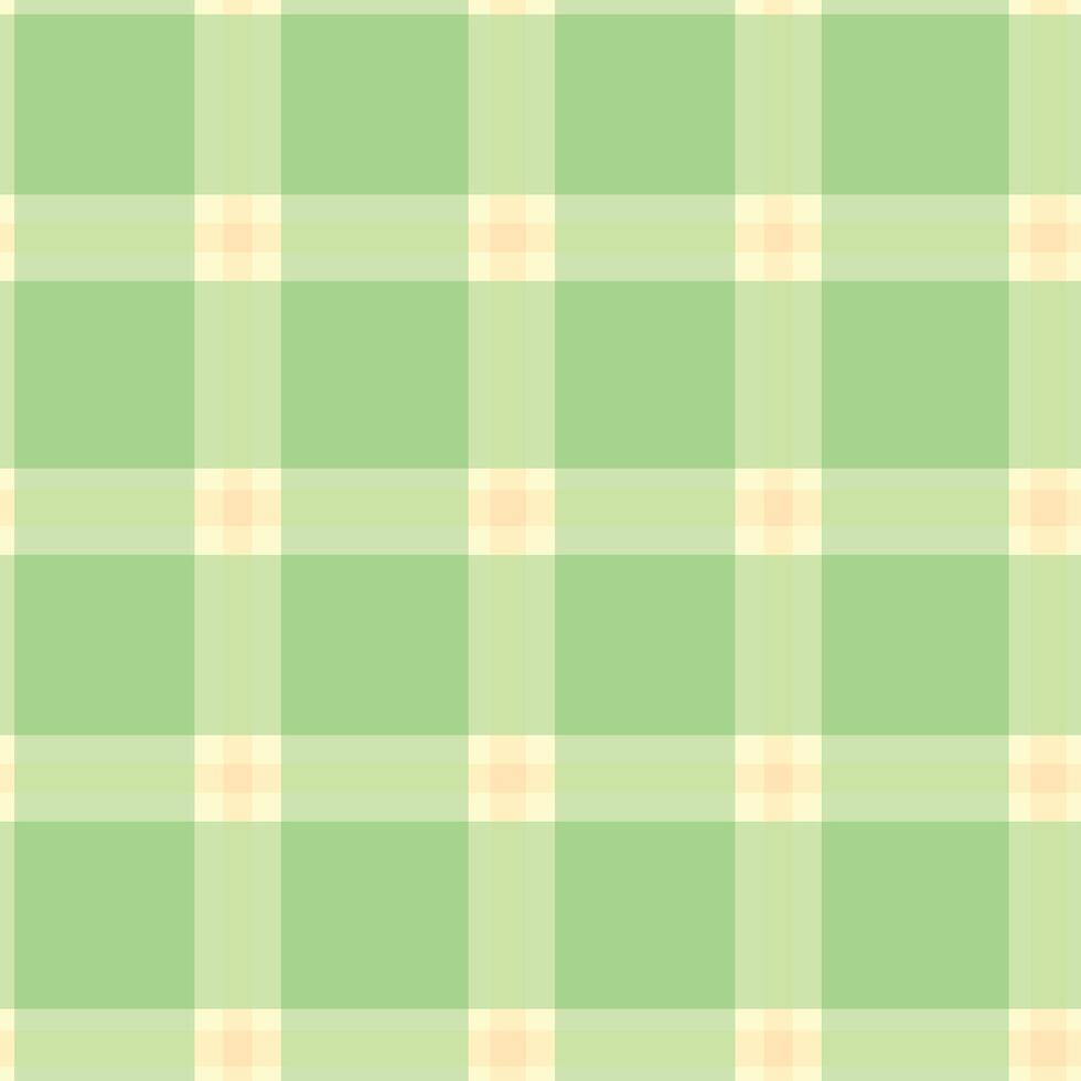 Spring Seamless Checks featuring Light Pale and Warm Mint Green Background vector