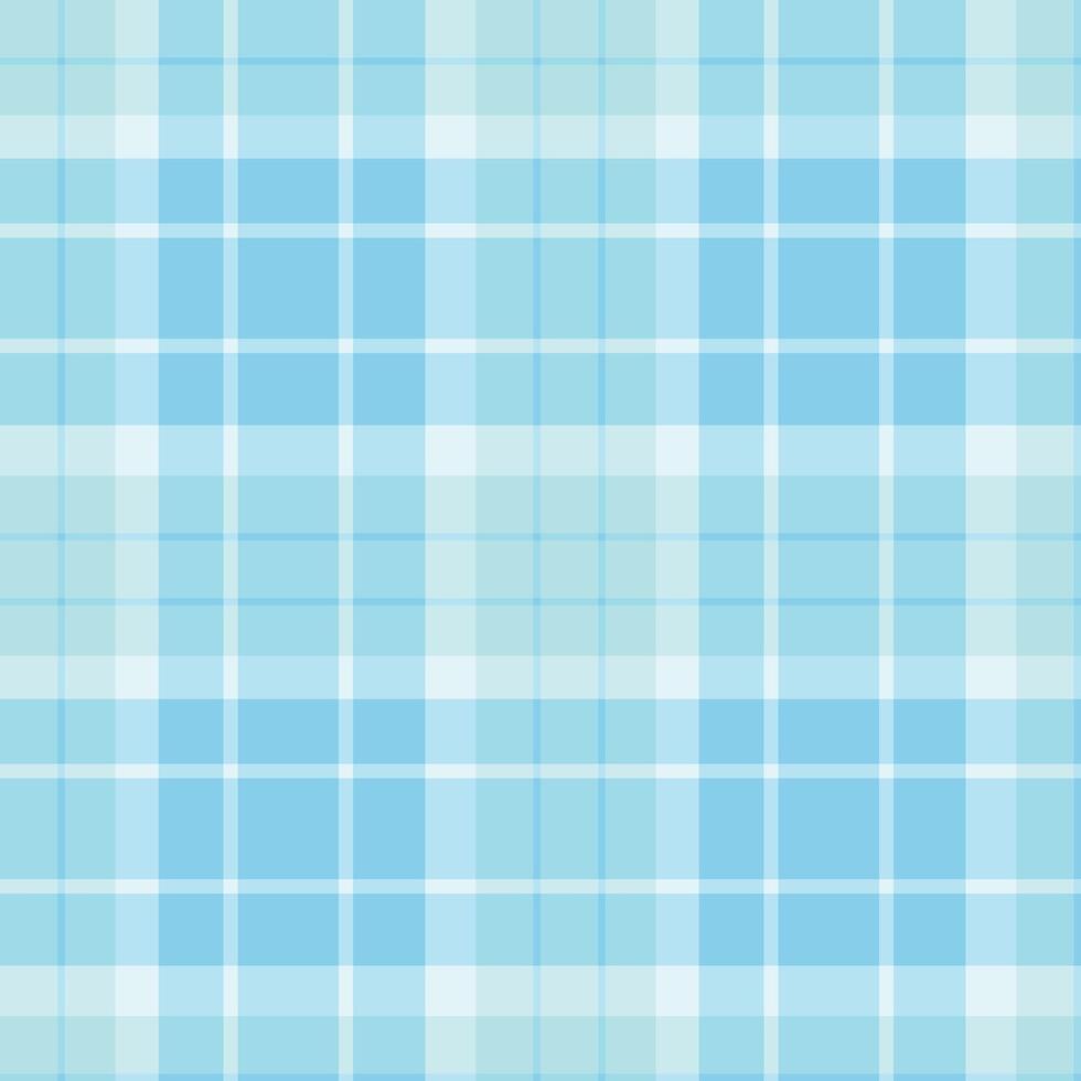 Spring Seamless Checks featuring Vivid Light Blue and Dusty Ice Blue Background vector