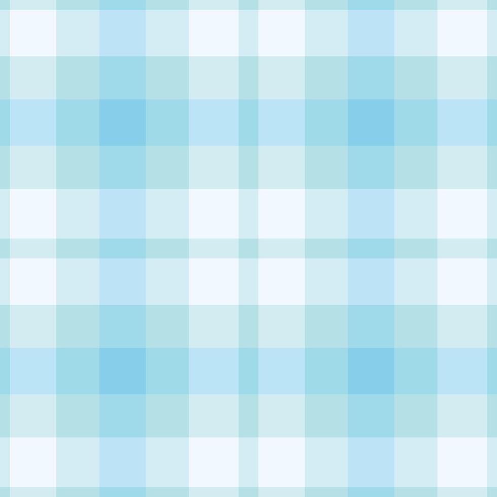 Spring Soft Pale Sky Blue and Warm Pale Grey Seamless Checks Background vector