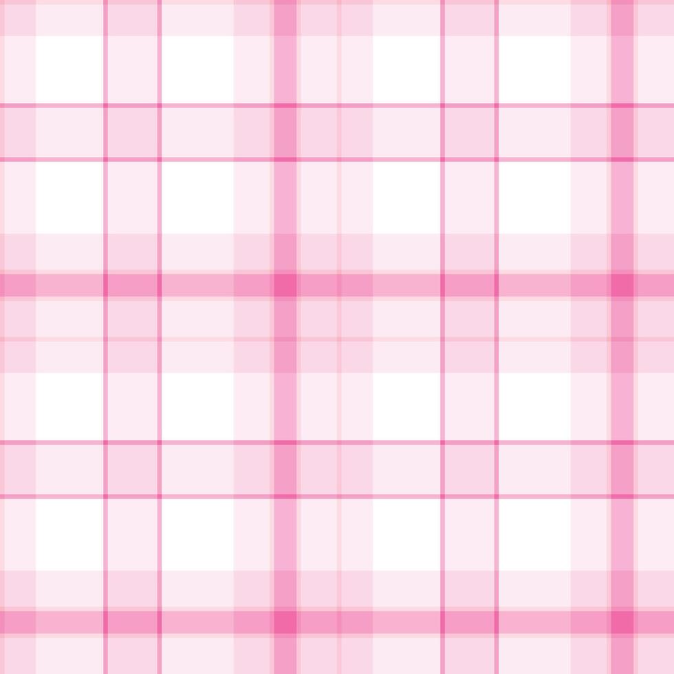 Bright Light Pink Seamless Checks with Light Soft Pink accents Background vector