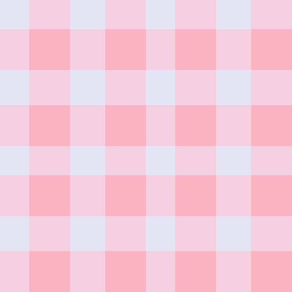 Spring Neon Pale Grey and Iridescent Soft Pink Seamless Checks Background vector