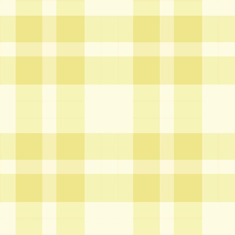 Spring Pale Off White and Dark Dark Cream Seamless Checks Background vector