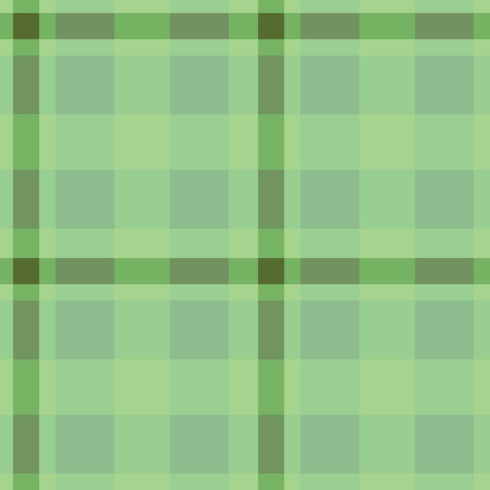 Spring Dusty Mint Green and Dark Greyish Green Seamless Checks Background vector