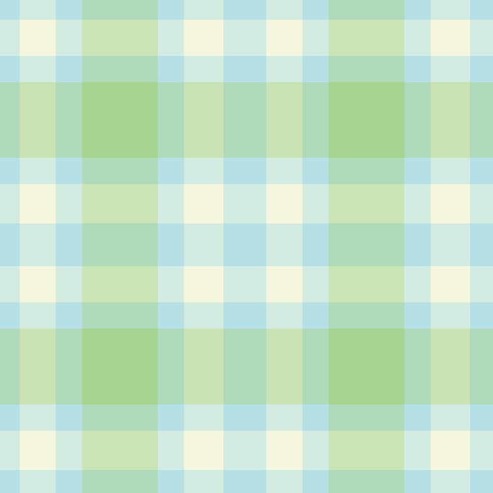 Spring Vivid Pale Sky Blue and Metallic Off White Seamless Checks Background vector