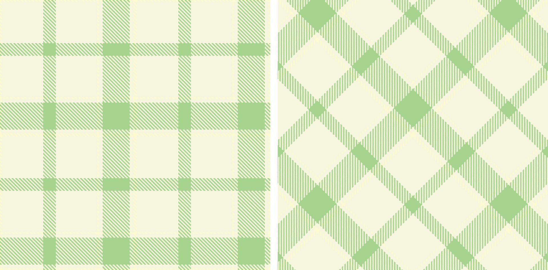 Metallic Off White Seamless Tartan with Bright Pale accents Fabric Design vector